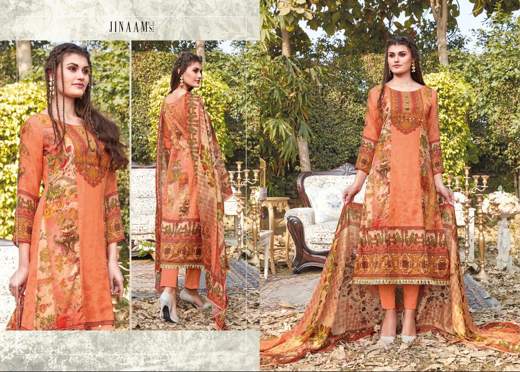Jinaam presents Mi lady Beautiful heavy cotton silk concept of salwar kameez