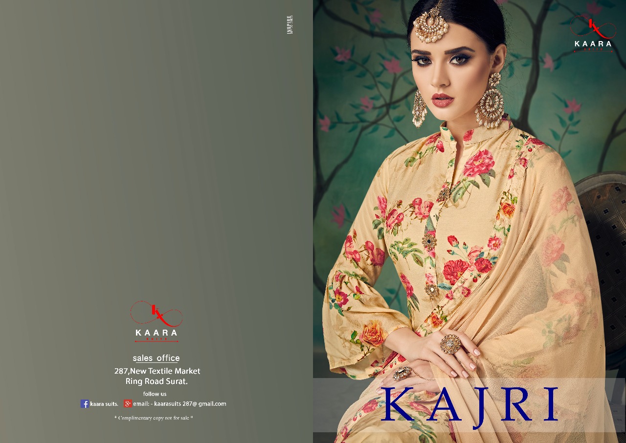 Kaara suits presents kajri stylish concept of salwar kameez