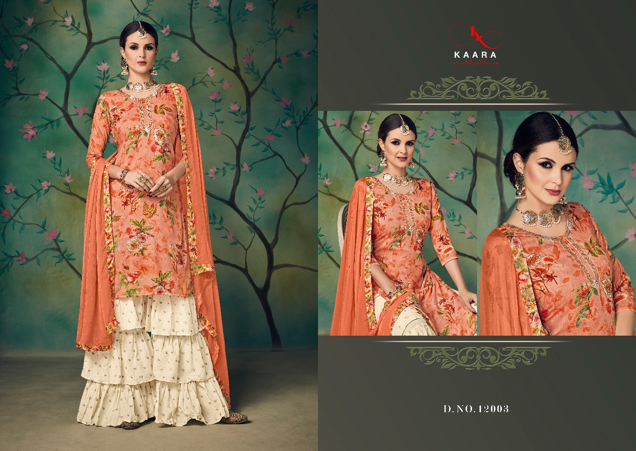 Kaara suits presents kajri stylish concept of salwar kameez
