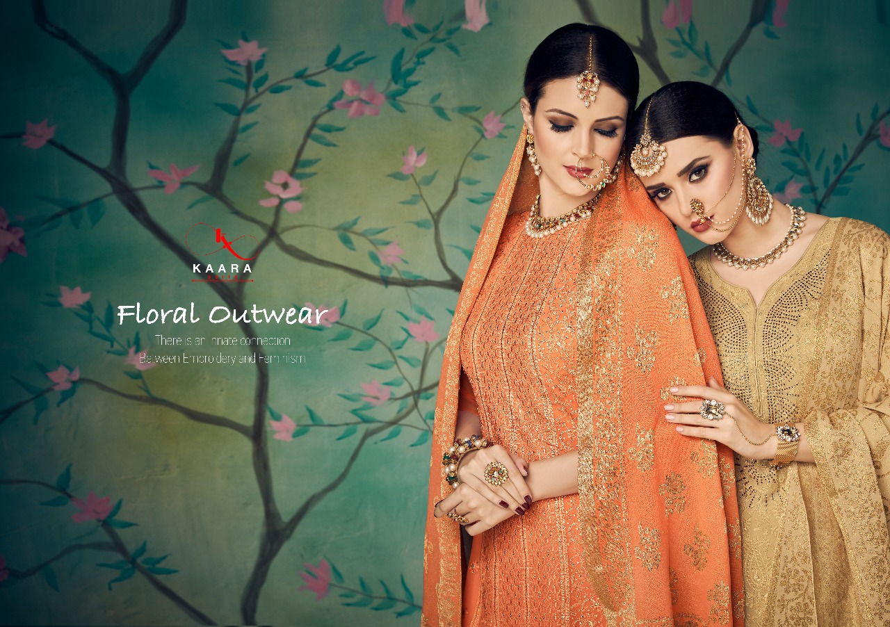 Kaara suits presents ruby bridal collection Salwar kameez concept