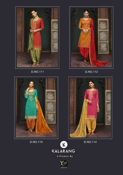 Kalarang creation launch shagun casual wear salwar kameez concept