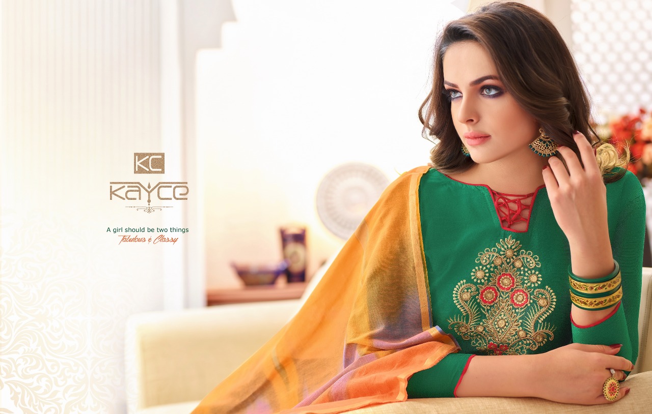 Kayce trendz presents raasleela vol 2 casual wear salwar kameez concept