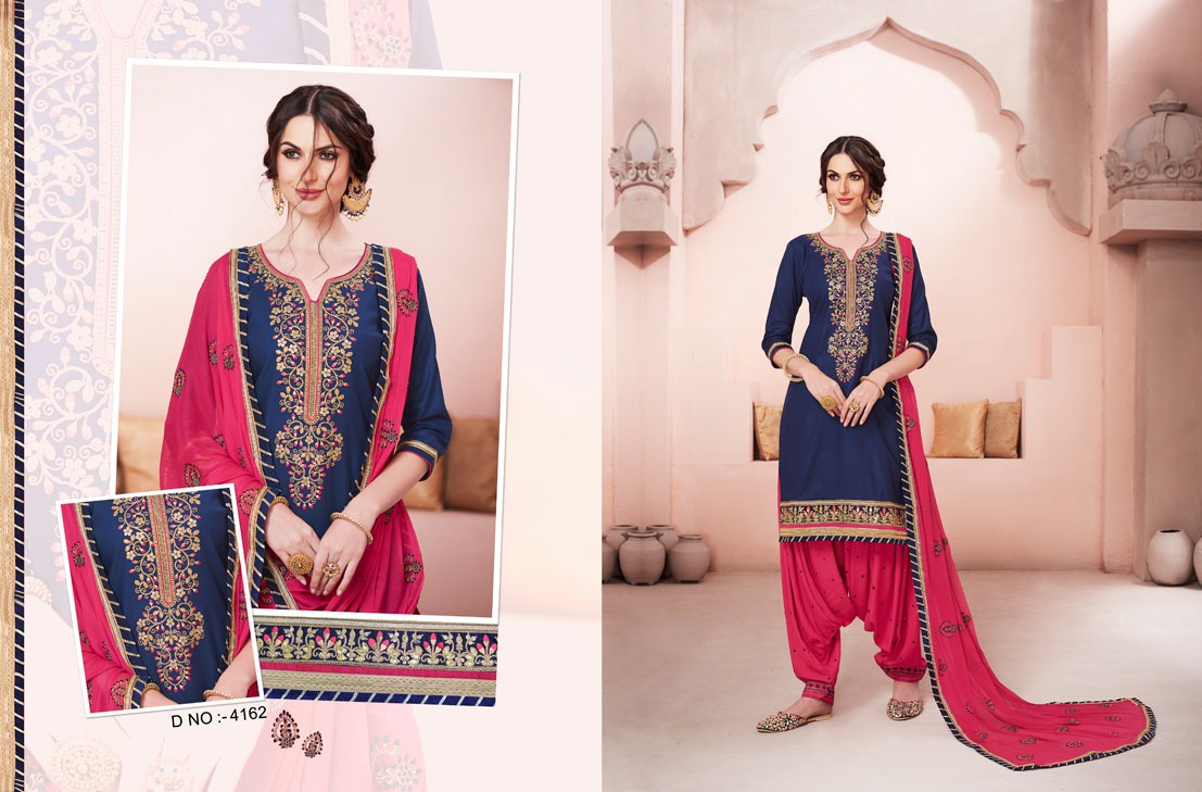 Kessi fabrics presents bridal by patiala house casual wear salwar kameez concept