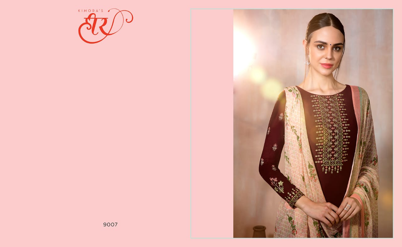 Kimora fashion presenting heer 41 stylish new pattern concept Of salwar kameez
