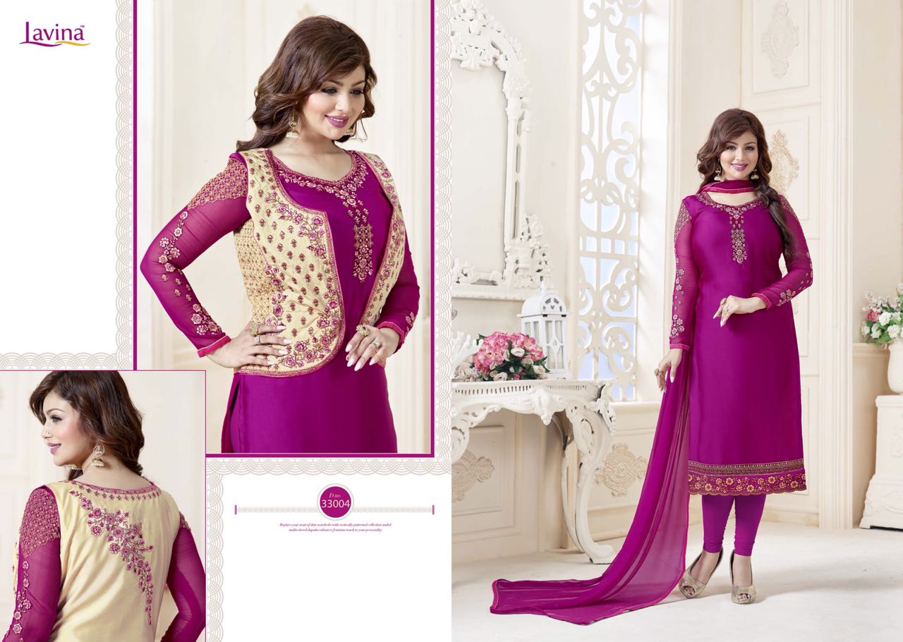 Lavina presents raazi vol 33 exclusive party wear salwar kameez concept
