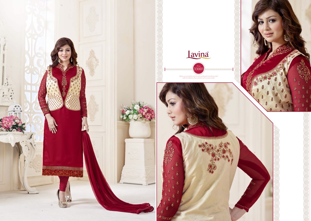 Lavina presents raazi vol 33 exclusive party wear salwar kameez concept