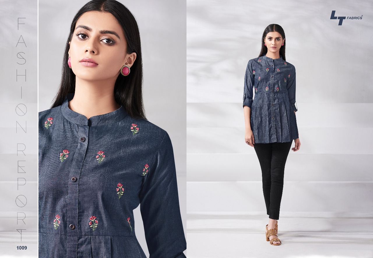 LT fabrics presents essentials vol 1 beautiful colllection of top style kurti