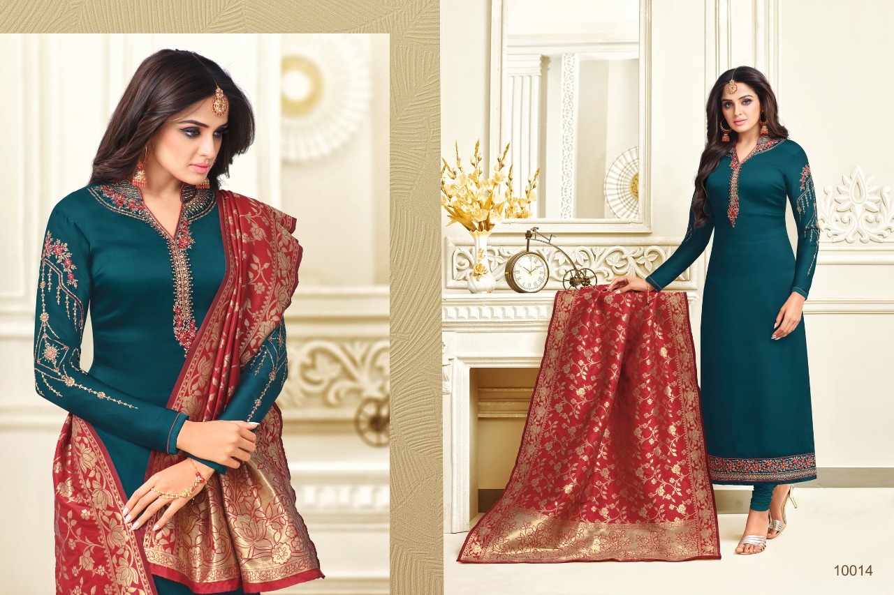 Meera trendz lLP presents zisa vol 51 ethnic wear festive collection of salwar kameez