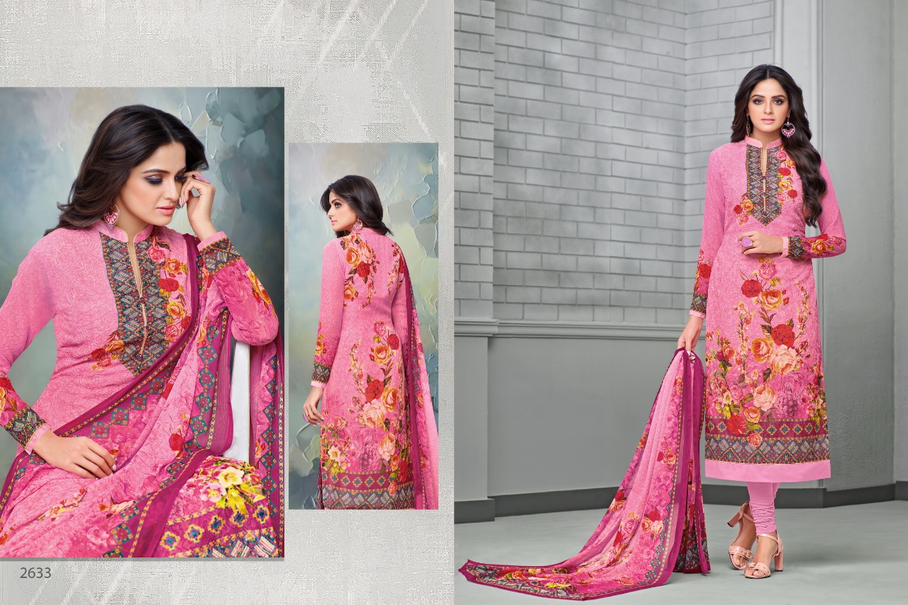 Meera trendz lTD presenting zisa flora 2 Simple stylish look salwae kameez collection