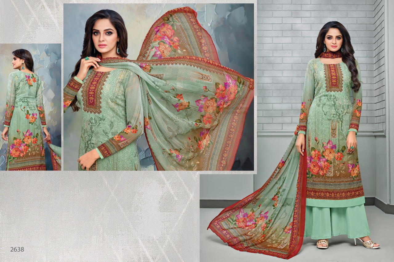 Meera trendz lTD presenting zisa flora 2 Simple stylish look salwae kameez collection