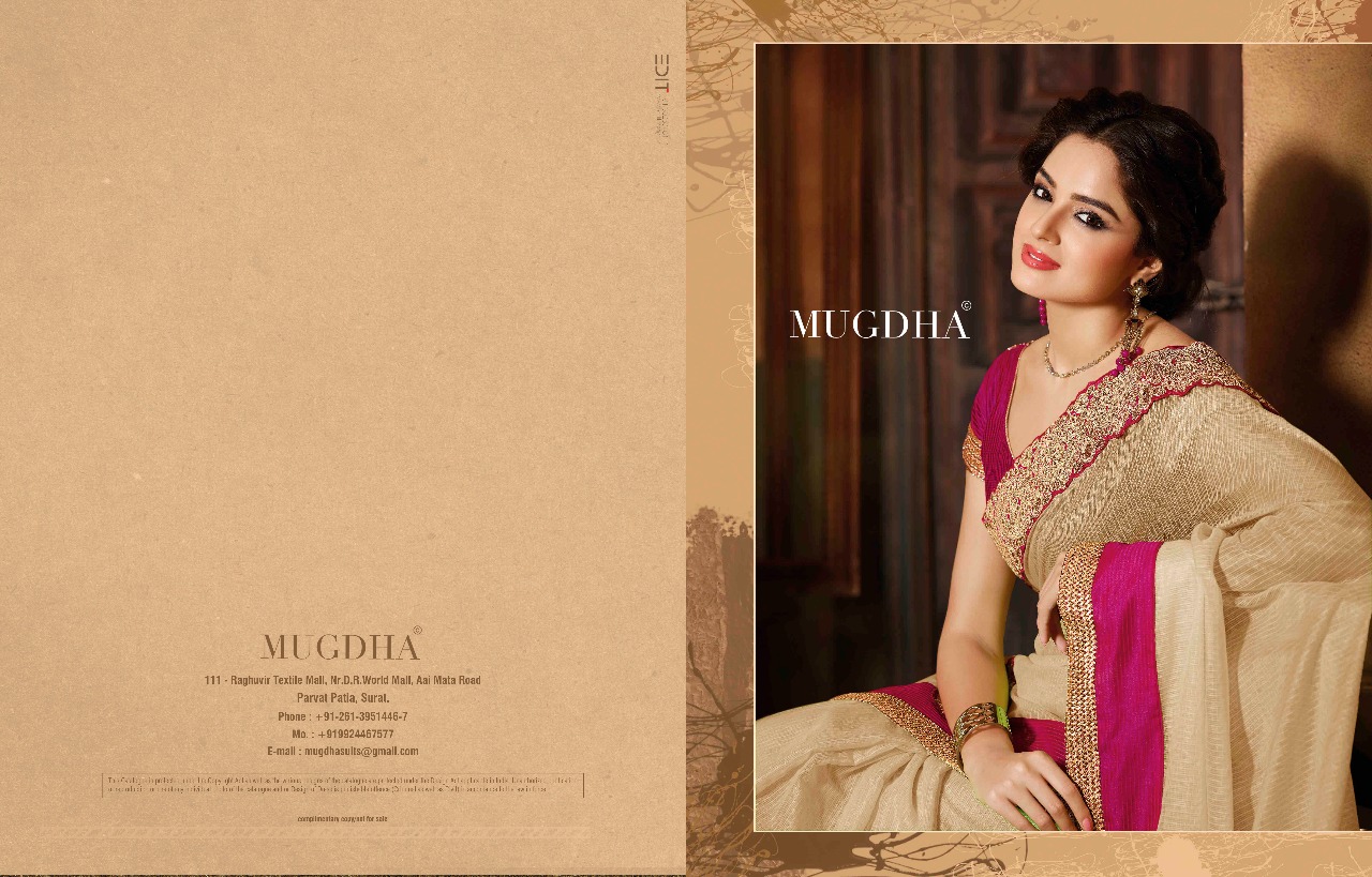 Mugdha presents 1001 series fancy collection of sarees