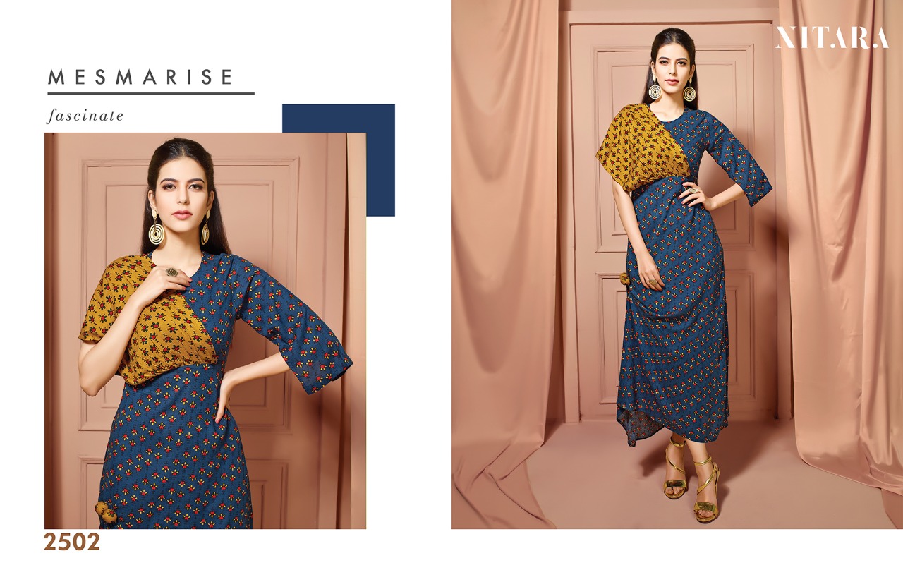Nitara brings scarlet latest Collection with new designs kurtis concept