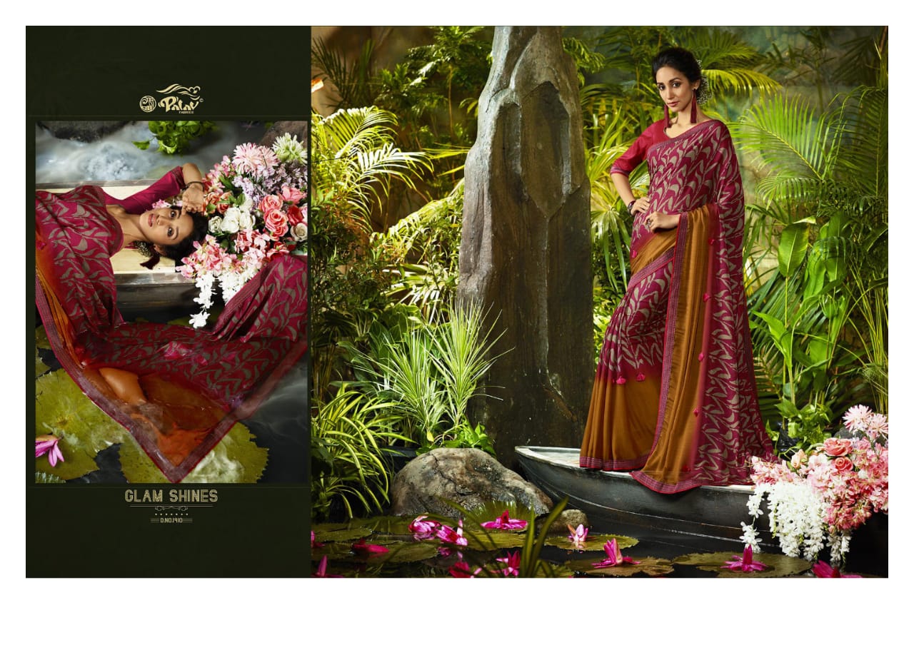 Palav Presenting paarna 4 stylish casual wear sarees collection