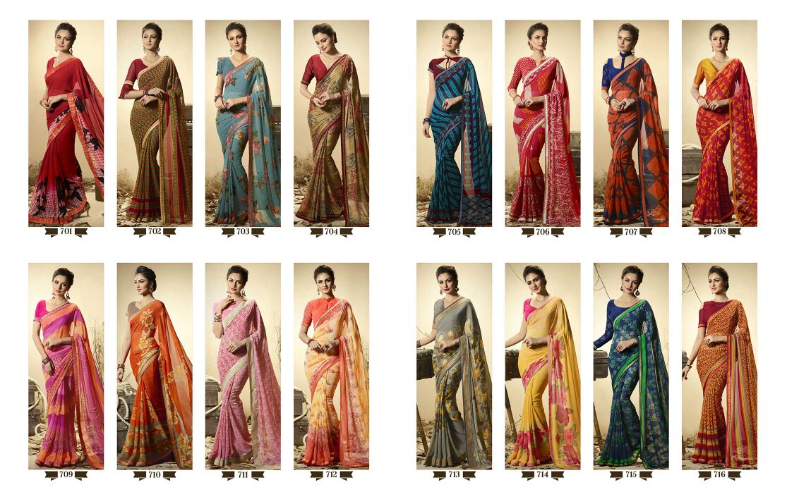 Palav presents patra lekha 5 casual wear sarees concept