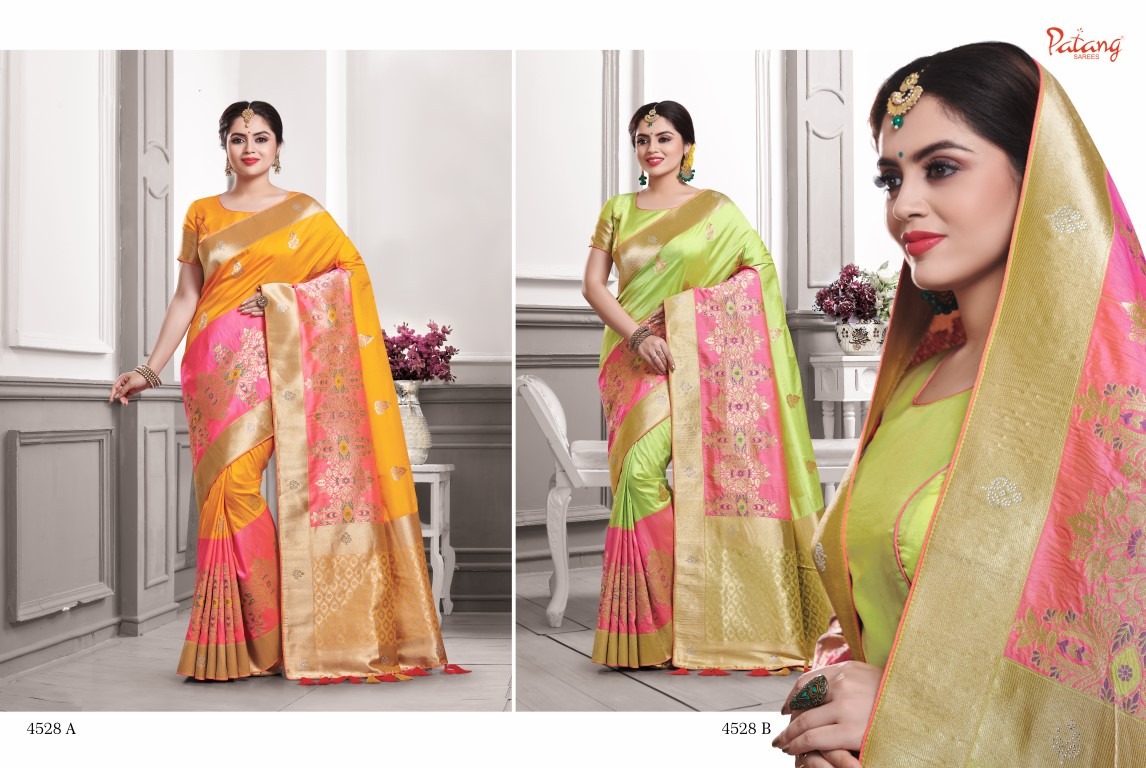 Patang presents ethnic weaves stylish collection of sarees