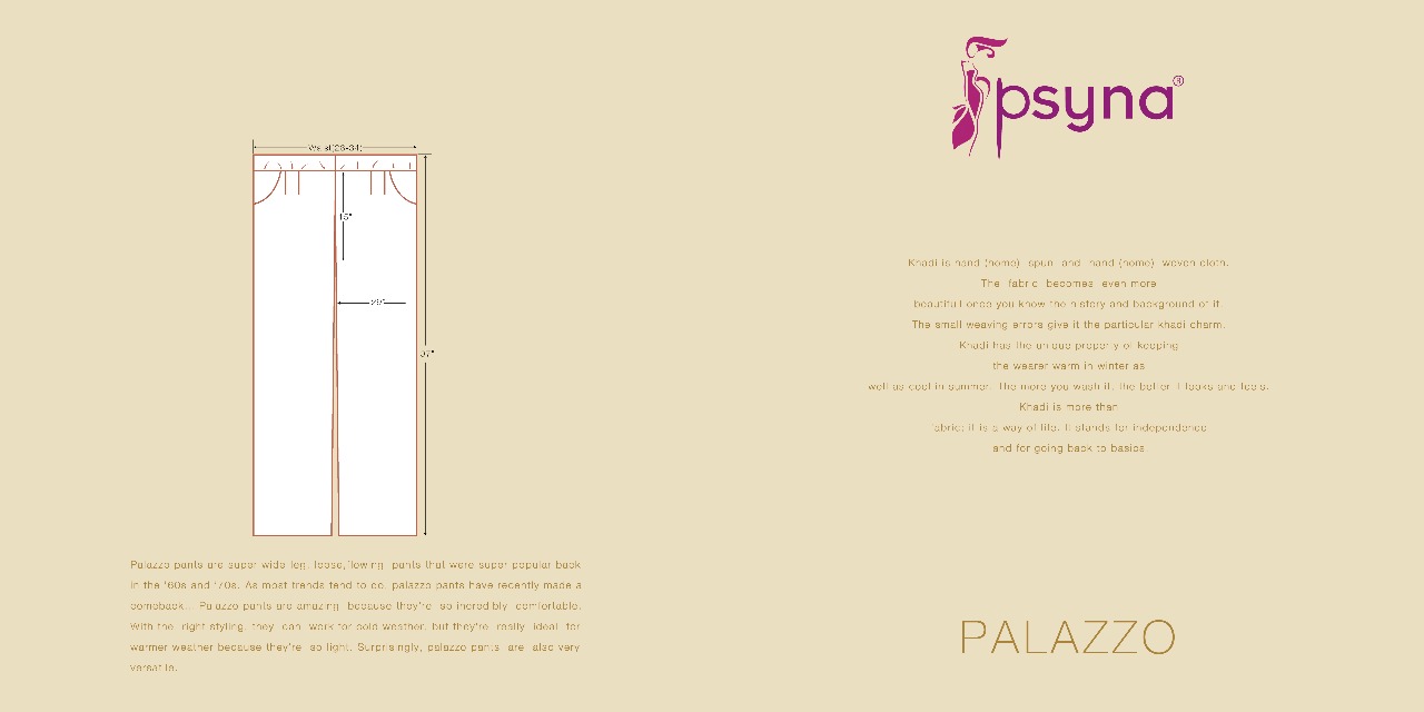 Psyna presenting psyna  palazzo vol 11 trendy collection of palazzos