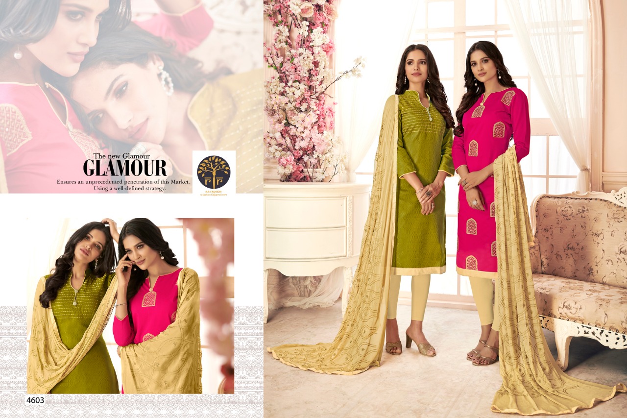 R r fashion presents hum tum vol 9 casual Cotton wear salwar kameez collection