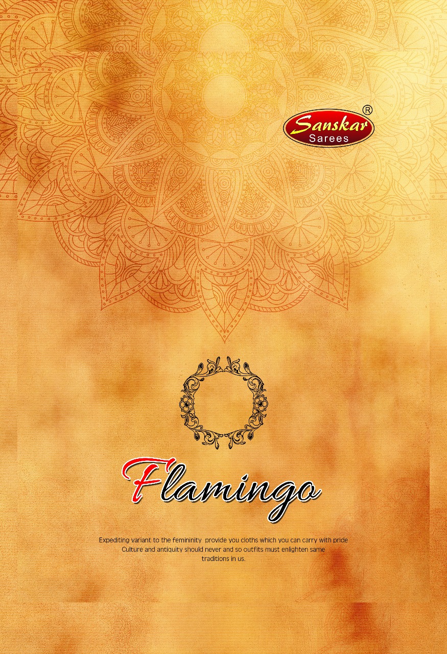 Sanskar sarees presents Flamingo beautiful Ethnic wear lehenga concept