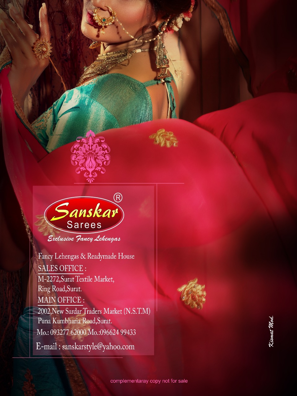 Sanskar sarees presents Monalisa festive traditional concept lehenga