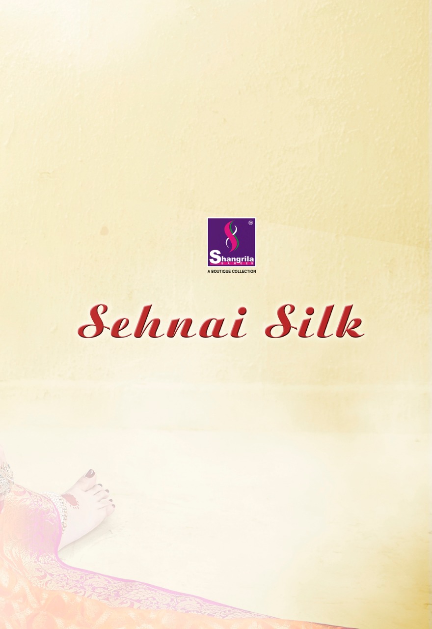 Shangrila presents sehnai silk stylish with traditional saress