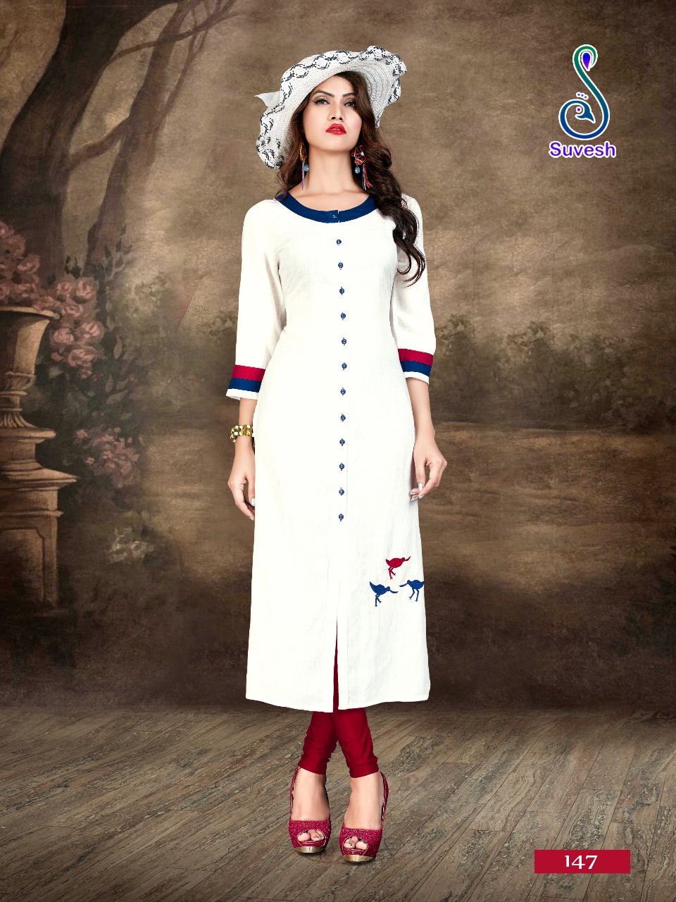 Suvesh presents naziya Monsoon arrival casual wear kurtis concept