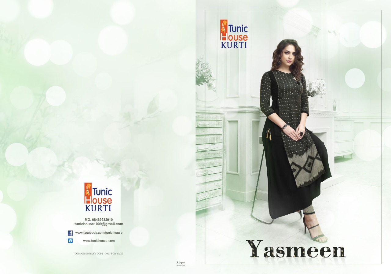 Tunic house launch yasmeen Beautiful trendy kurtis concept