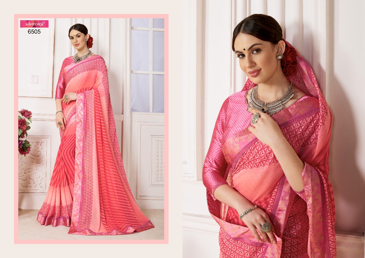 Varsiddhi presents mintorsi magazine stylish casual wear sarees concept