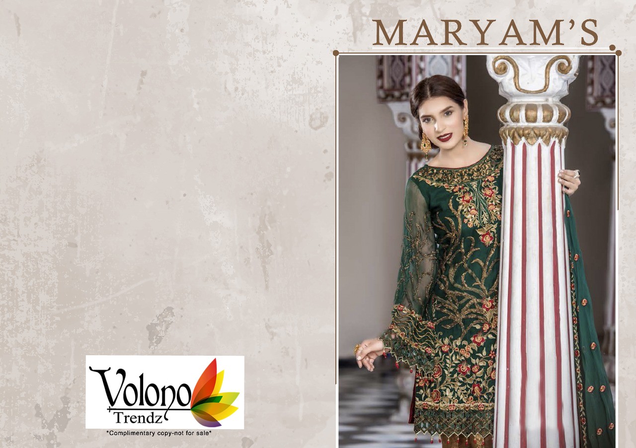 Volono Trendz  presenting Maryamu2019s collection of Heavy  salwar kameez
