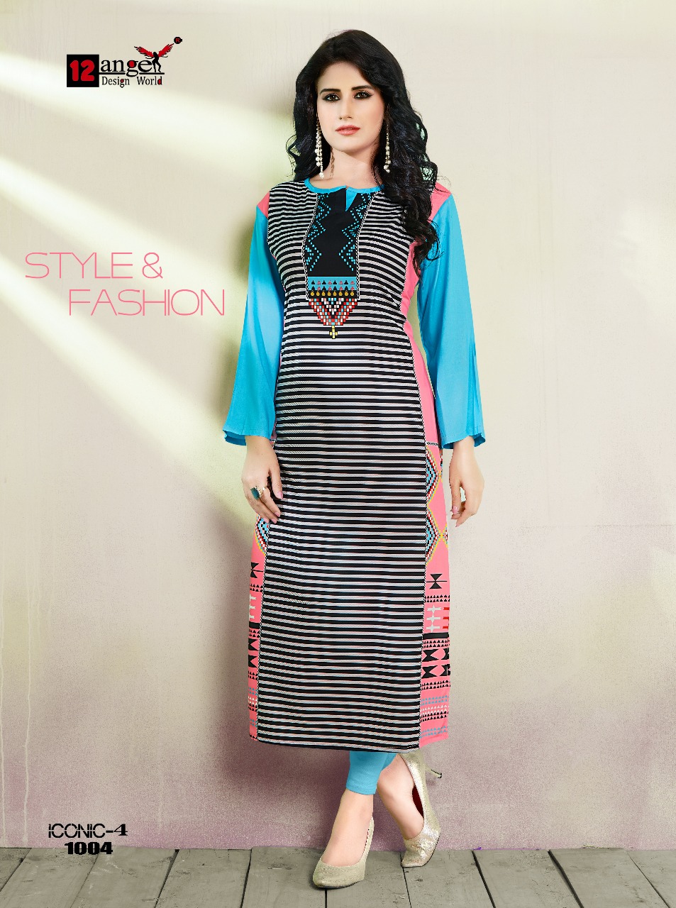 12 angel design world presenting iconic vol 4 casual ready to wear kurtis concept