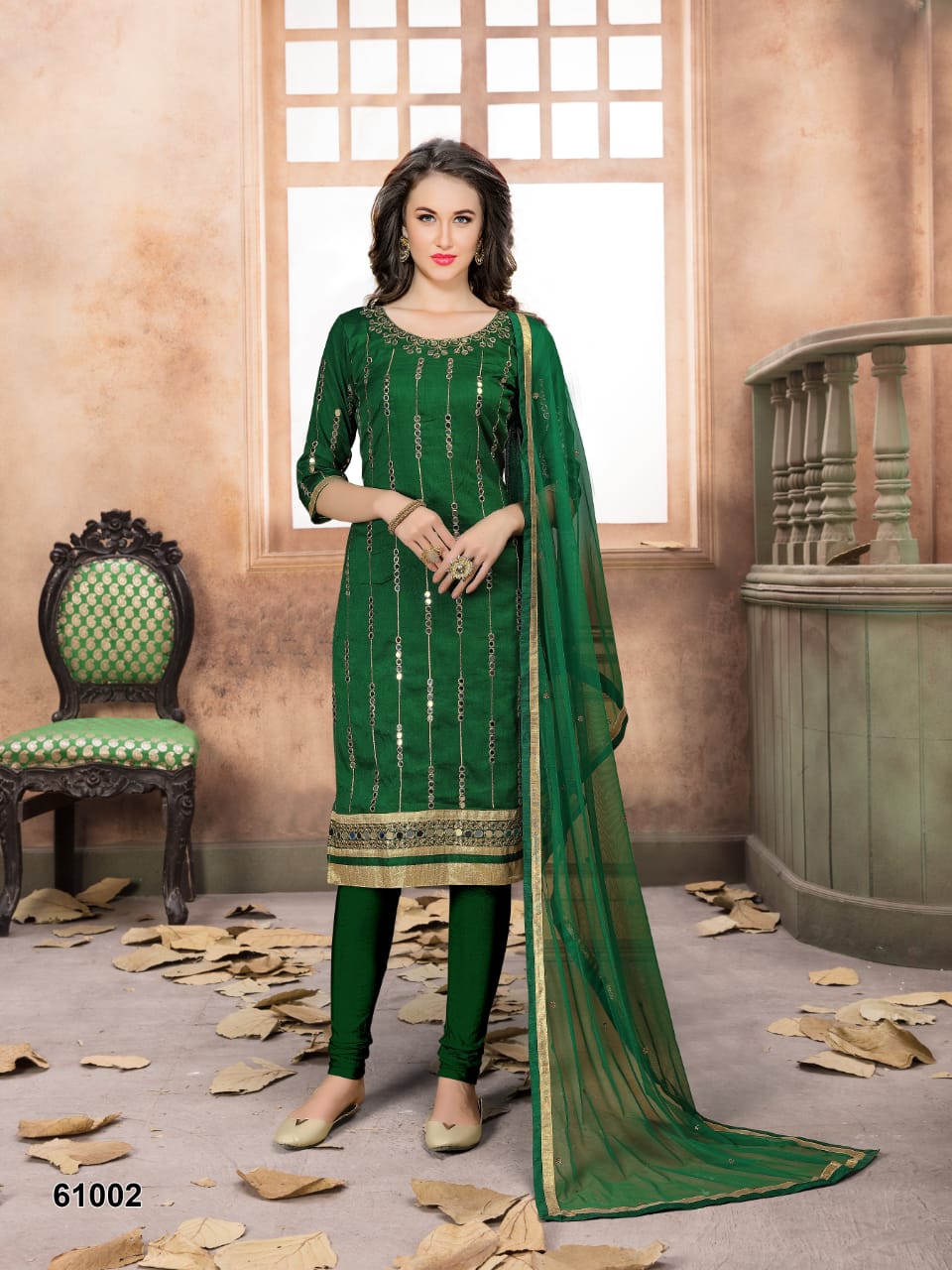 Aanaya presents series 61000 semi casual wear salwar kameez collection