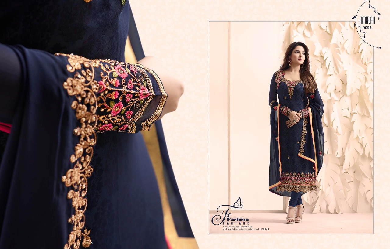 AMIRAH presents AMIRAH vol 11 semi casual Wear collection of beautiful salwar kameez