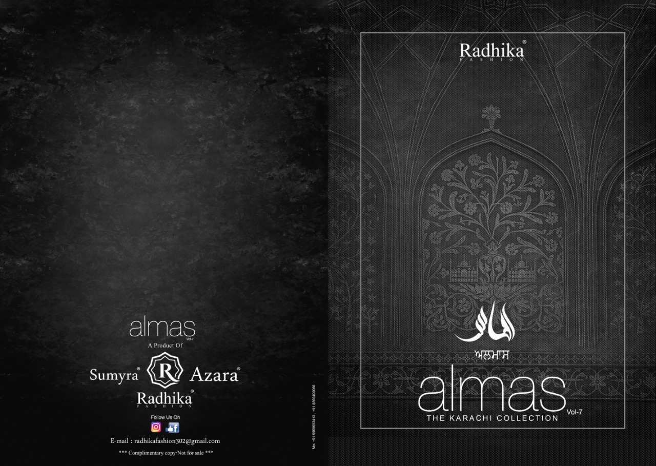 Azara presents almas vol 7 casual wear collection of salwar kameez