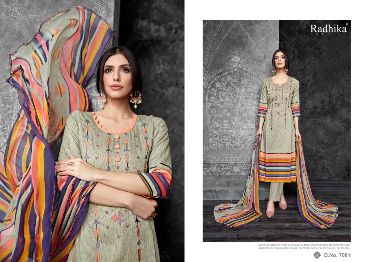 Azara presents almas vol 7 casual wear collection of salwar kameez