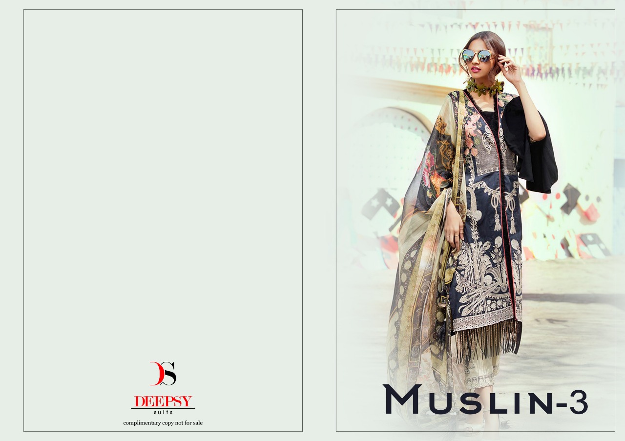 Deepsy suits presenting muslin 3 fancy collection of salwar kameez