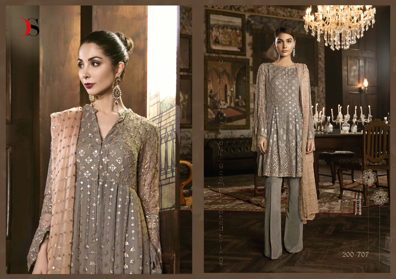 Deepsy suits presents nasreen 4 heavy look festive collection of salwar kameez