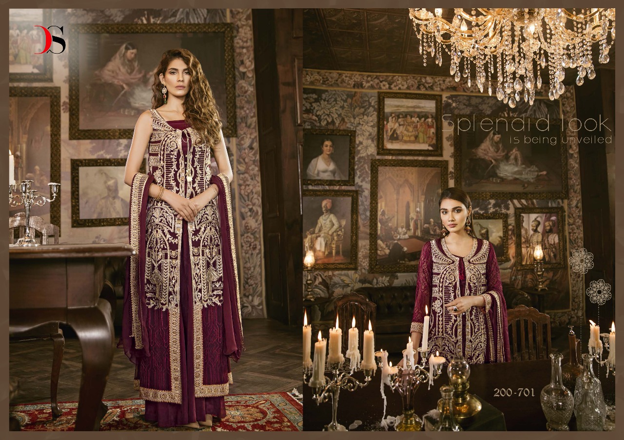 Deepsy suits presents nasreen 4 heavy look festive collection of salwar kameez