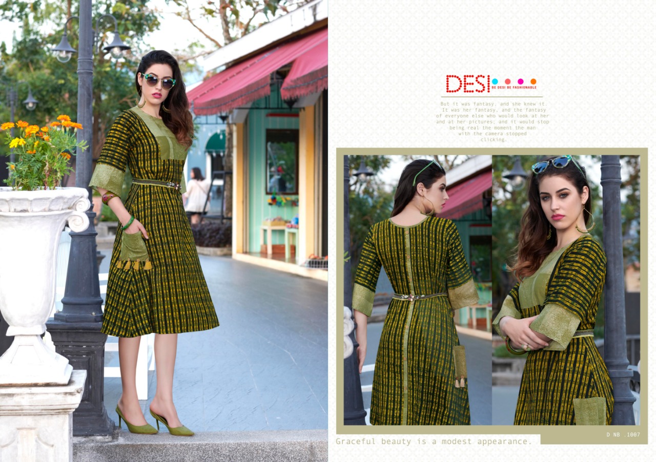 Desi presents juniper casual ready to wear fancy kurtis collection