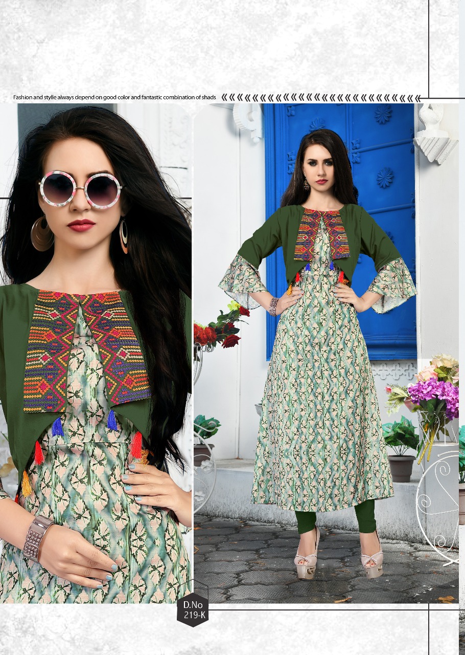 Dhanyawad launch prito Exclusiv designer flair with drapes collection of kurtis
