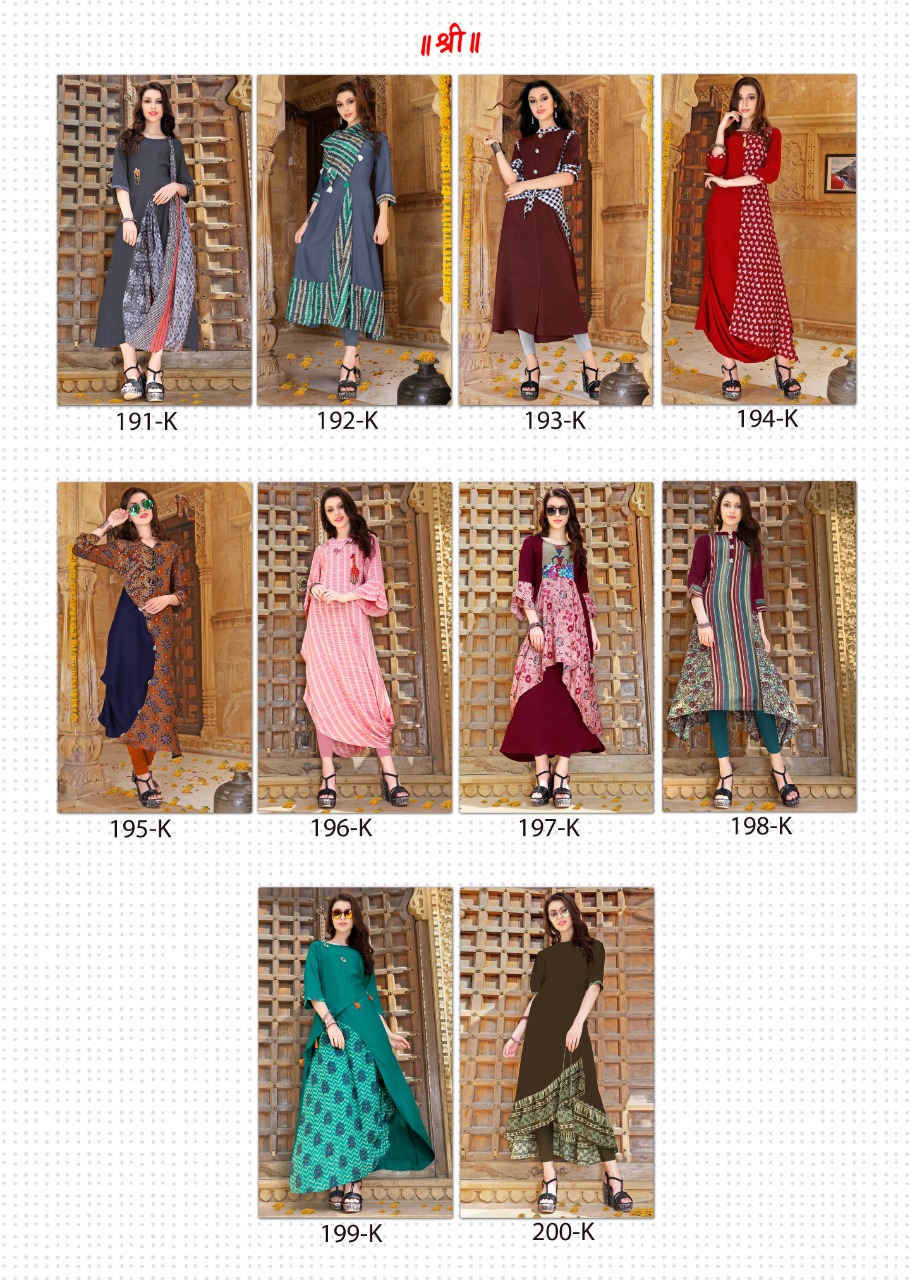 Dhanyawad presents aanya exclusive designer collection flair And Drapes kurtis