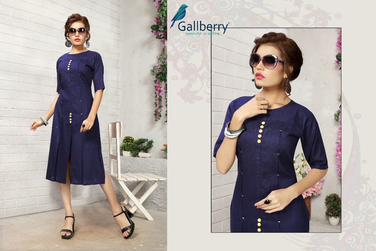 Gallberry presents colors beatiful casual wear kurtis collection