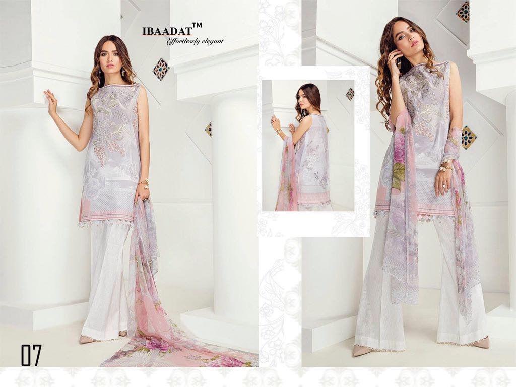 Ibaadat launch KHAS Beautiful digital printed different look salwar kameez collection