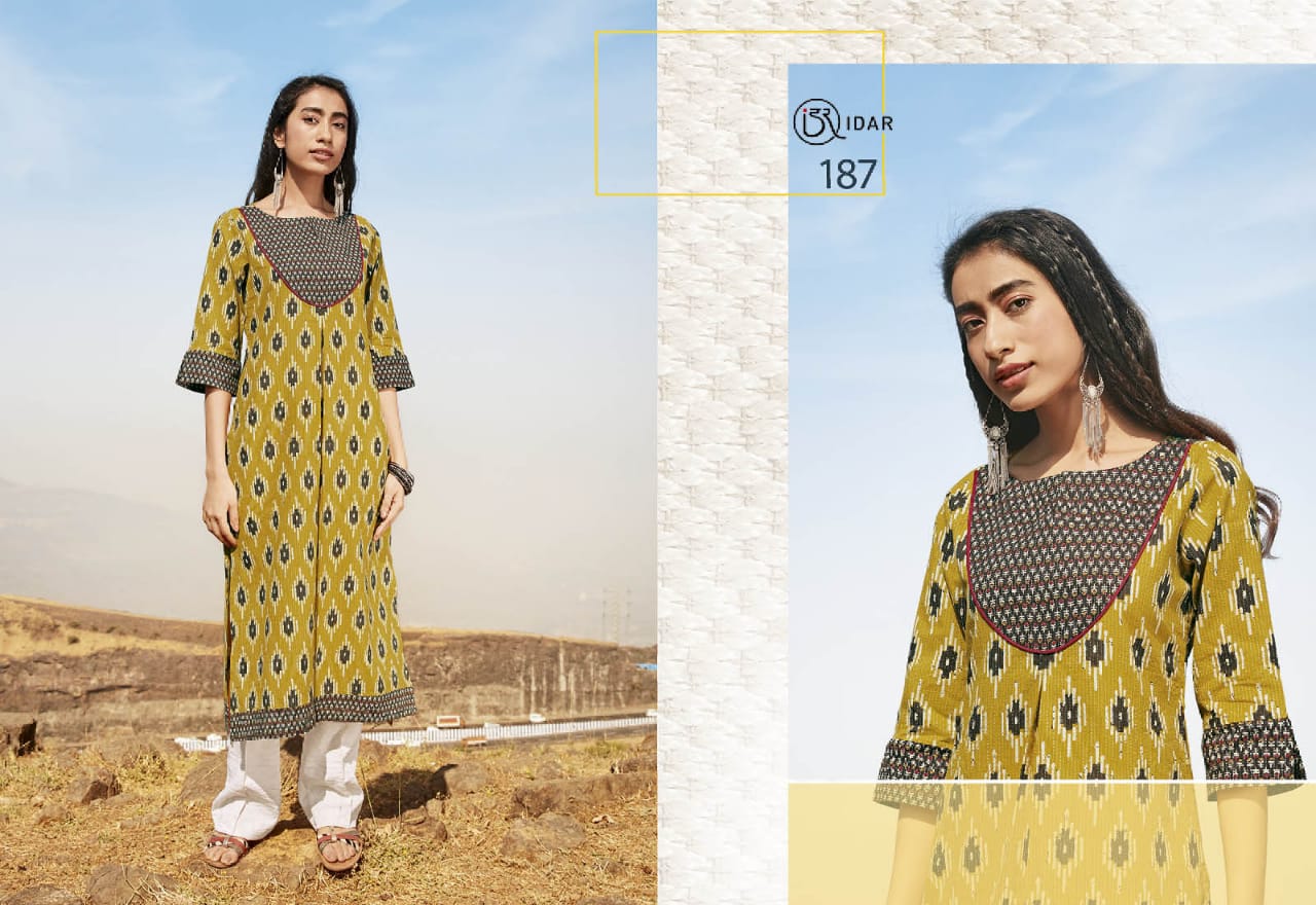 IDAR presents vasudha casual cotton printed kurtis concept