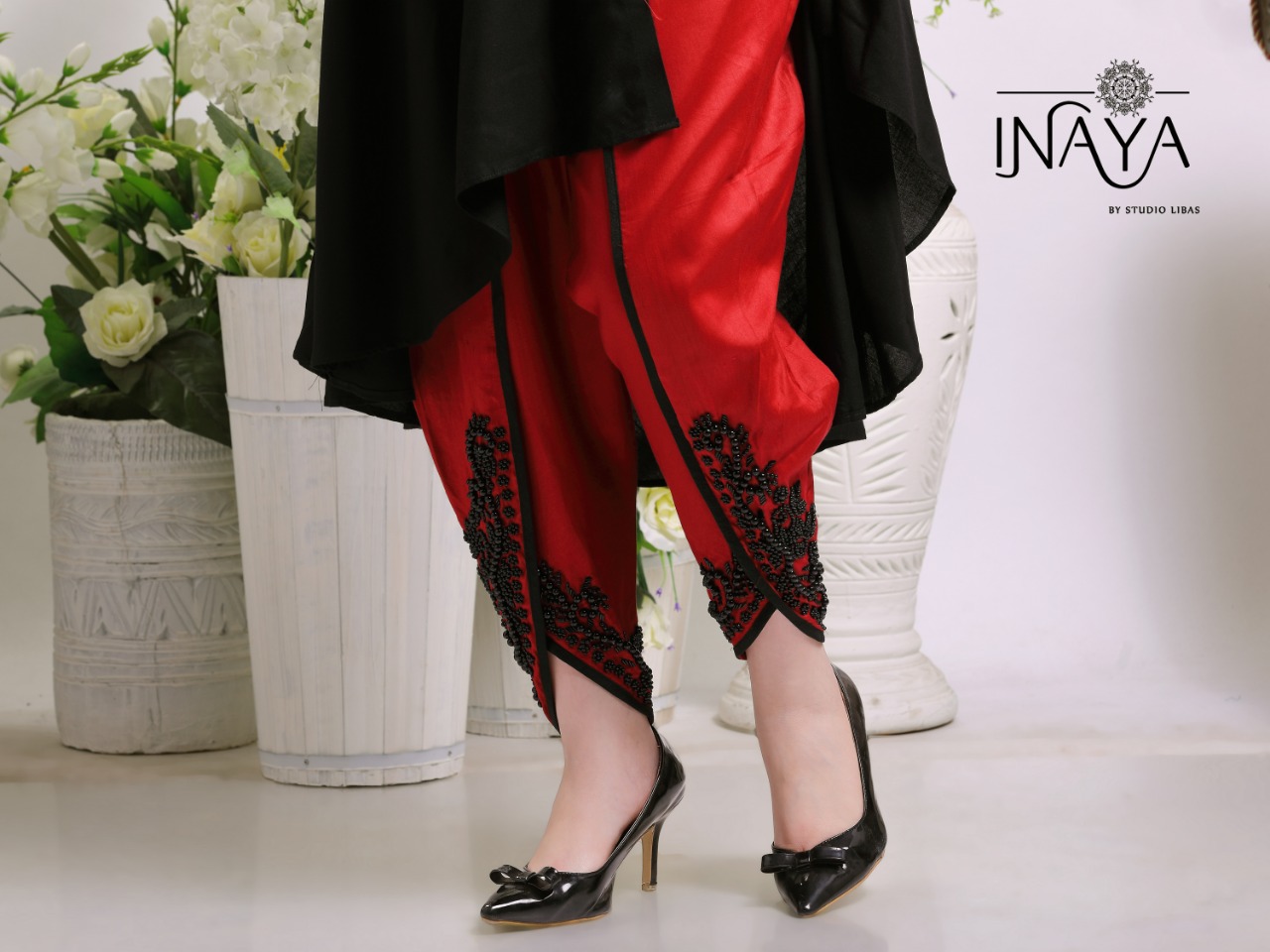 Inaya by studio libas presents tunic N tulip design no 2 stylish designer concept kurtis