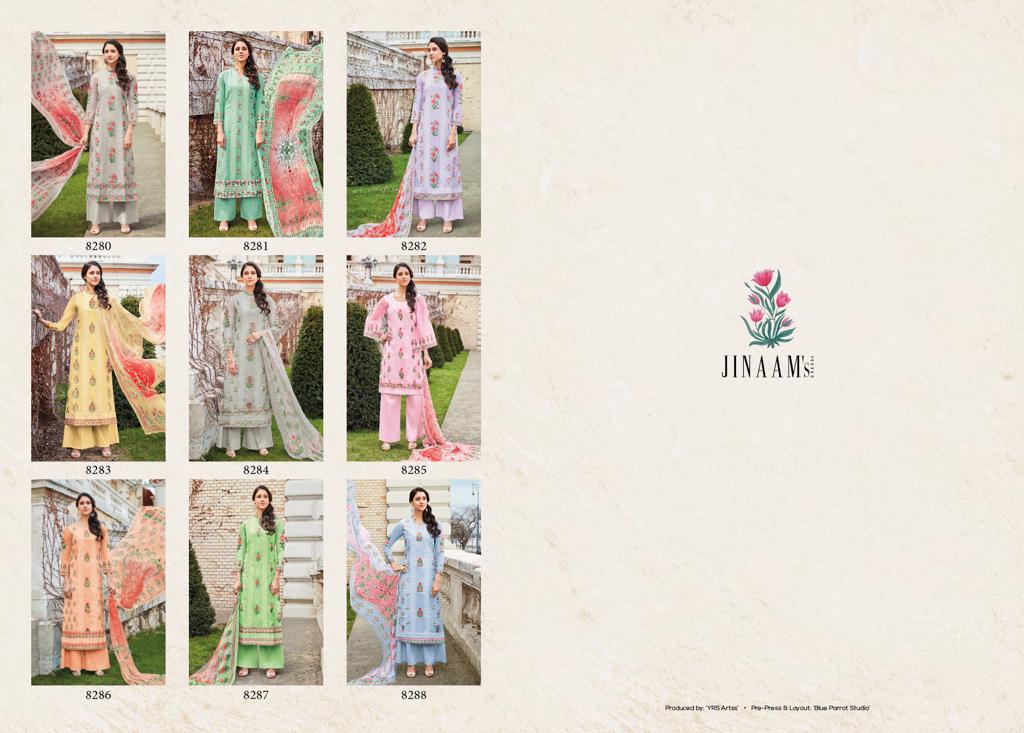 Jinaam Dress p lTD presents mughal motifs stylish concept of salwar kameez