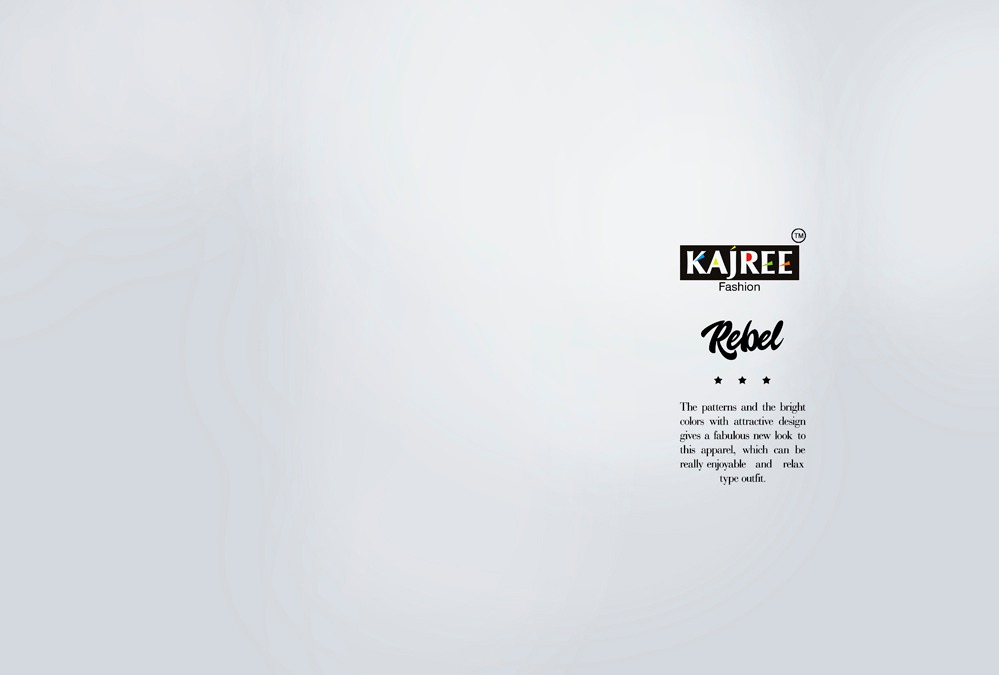 Kajree fashion presenting rebel casual ready to wear Stylish concept of kurtis