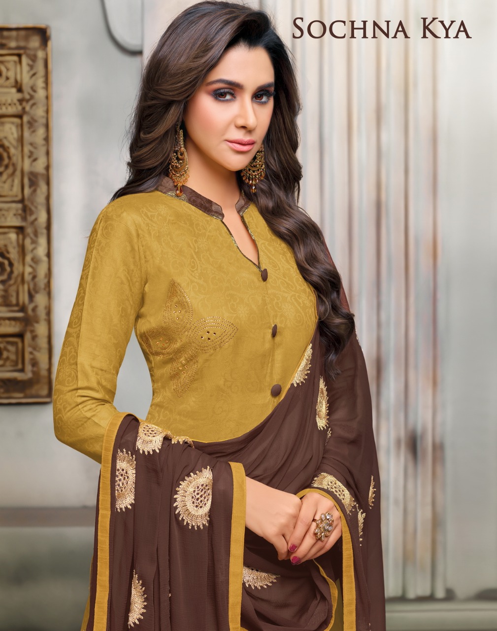 Kapil trendz presents sochna kya casual wear salwar kameez concept