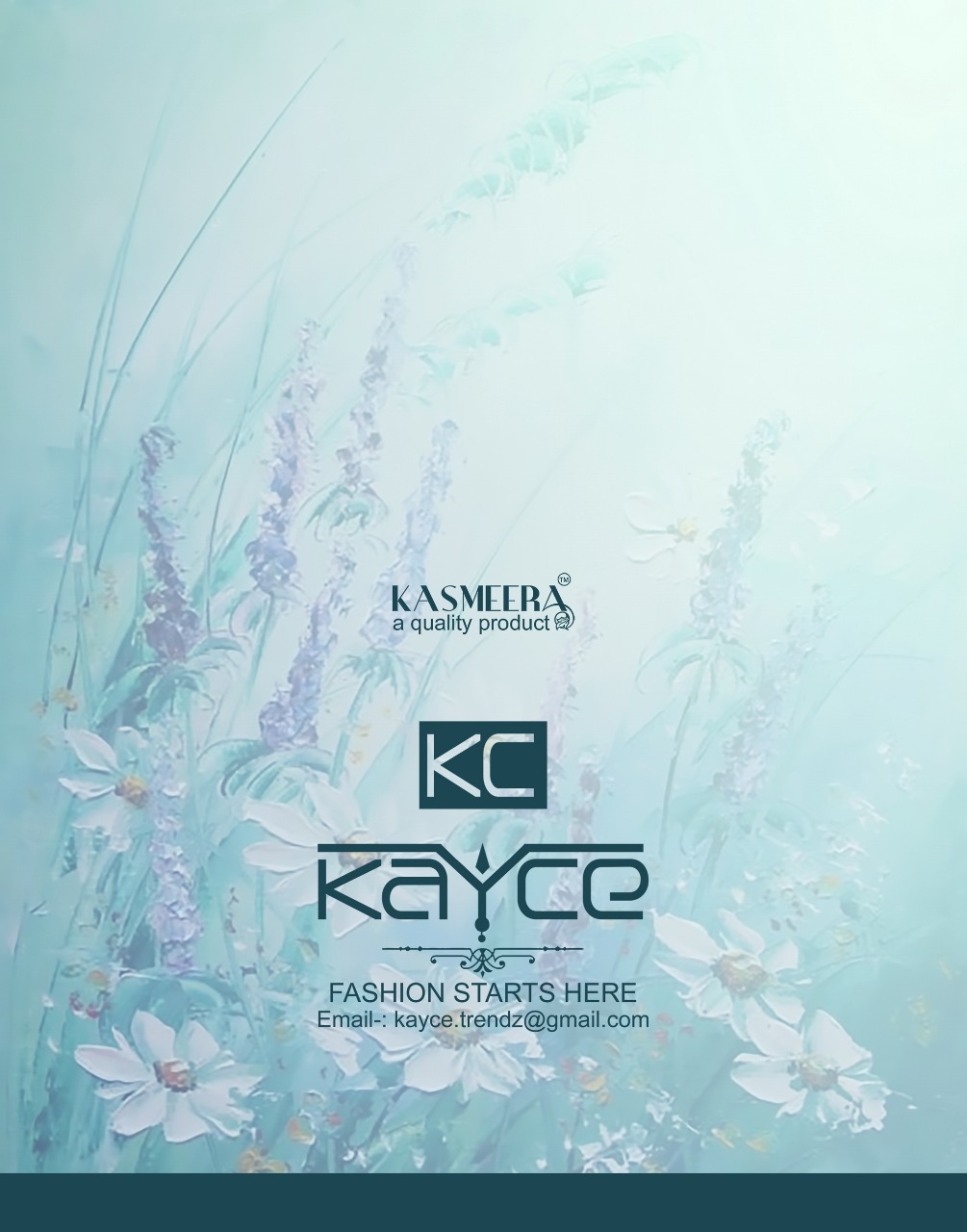 Kayce trendz presents kasmeera masleen casual wear collection of salwar kameez