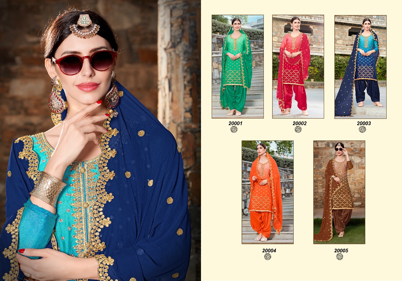Kesari presents phillauri vol 7 stylish heavy salwar kameez collection