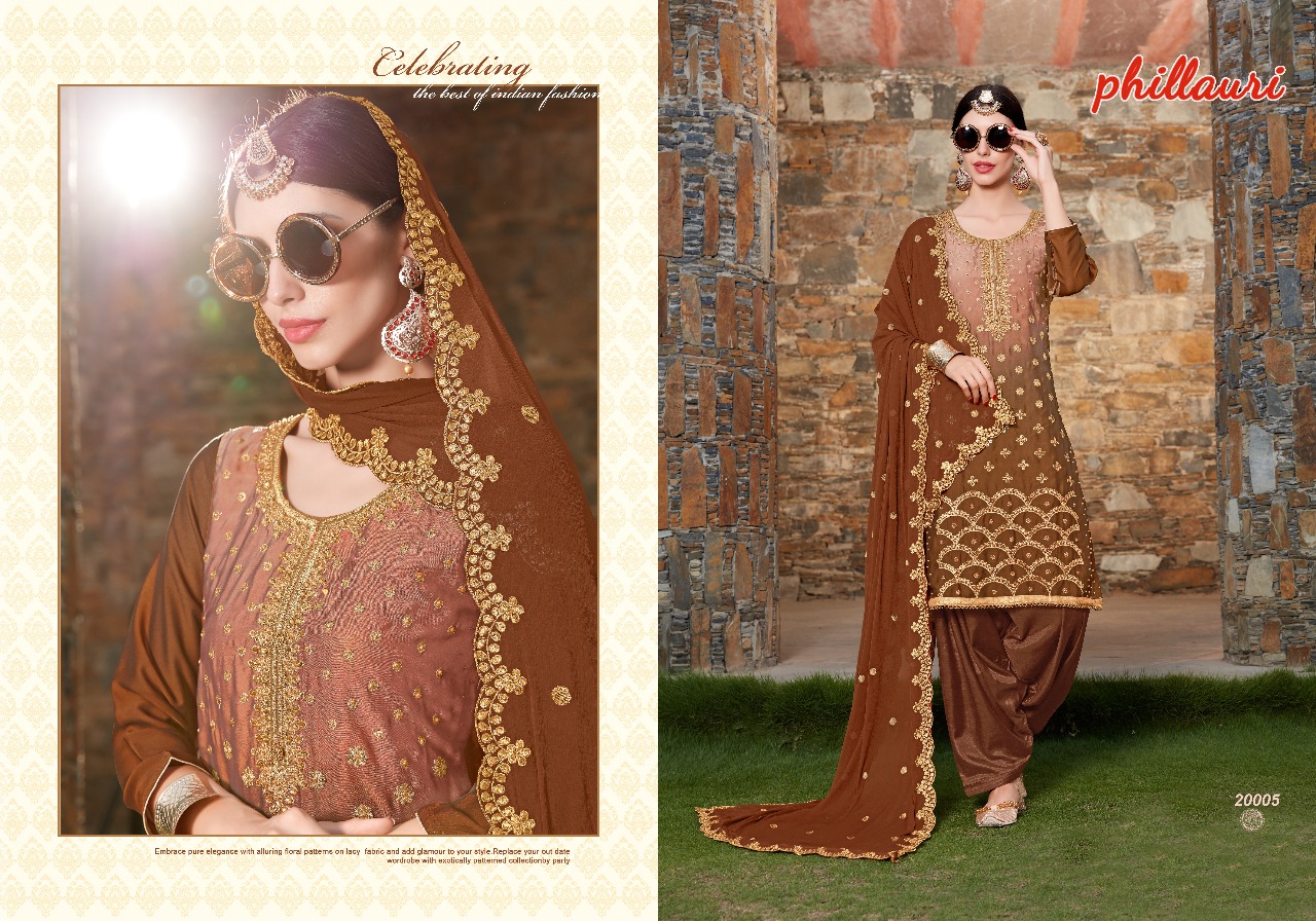 Kesari presents phillauri vol 7 stylish heavy salwar kameez collection