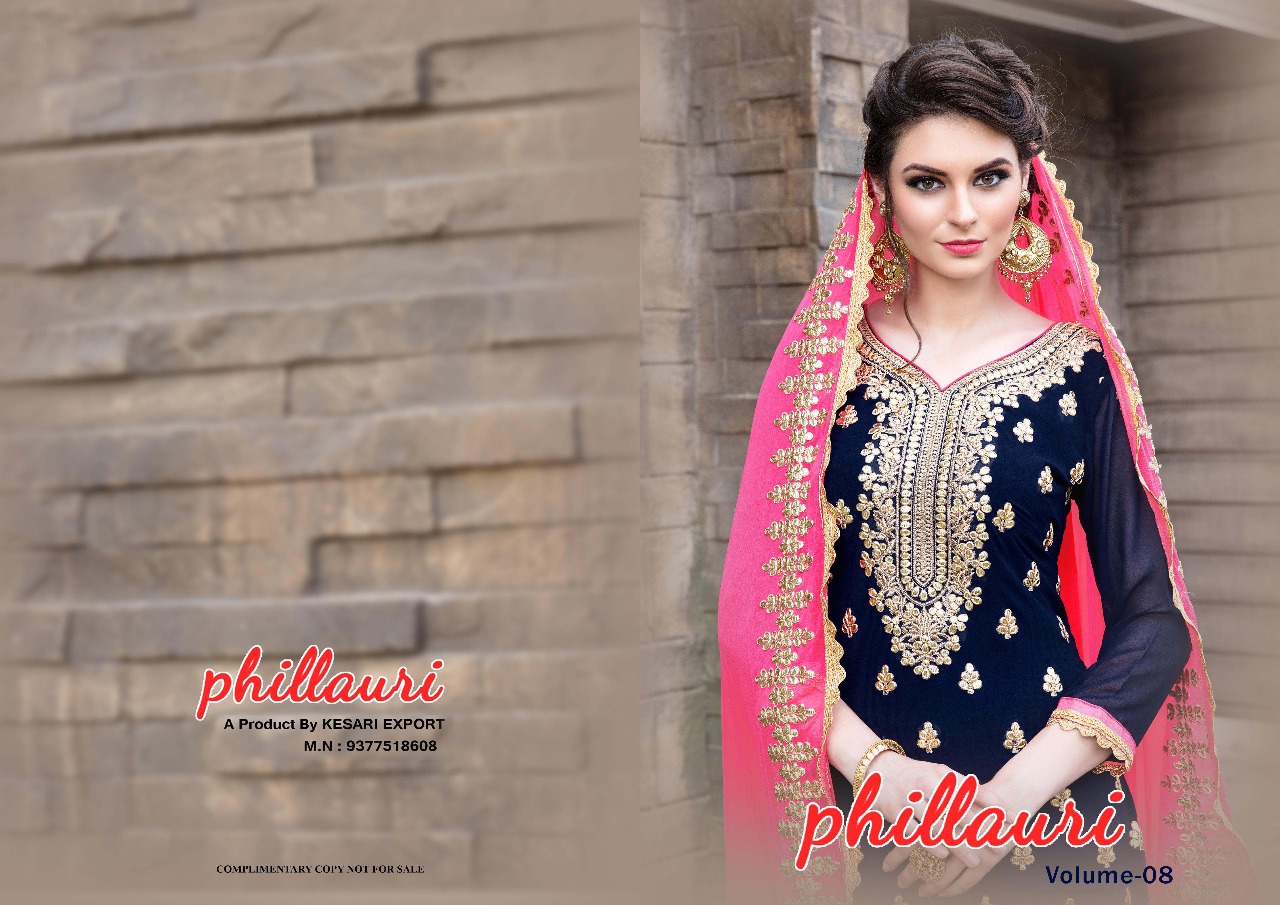 Kesari presents phillauri vol 8 stylish heavy salwar kameez collection
